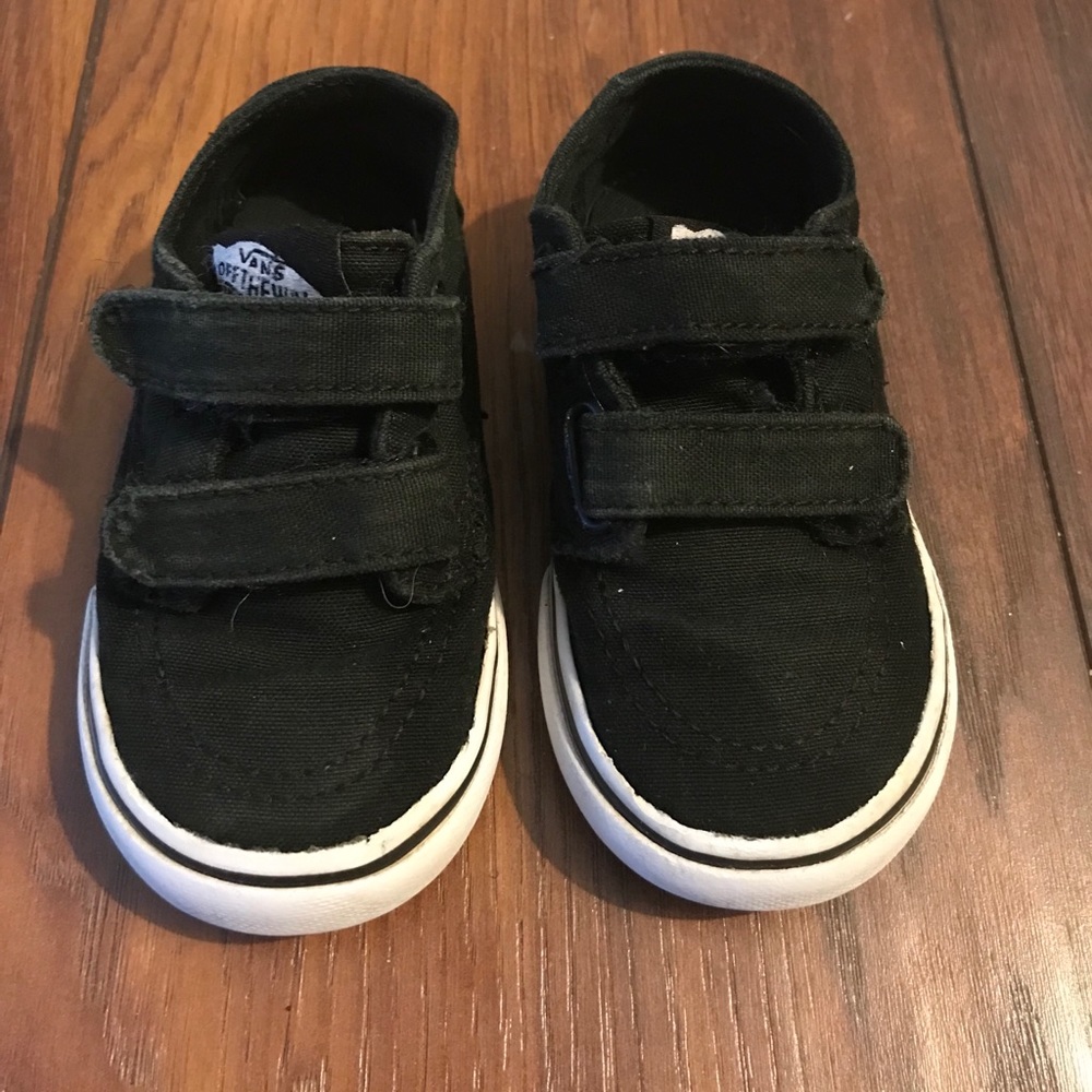 Vans Canvas Velcro shoes, size 5